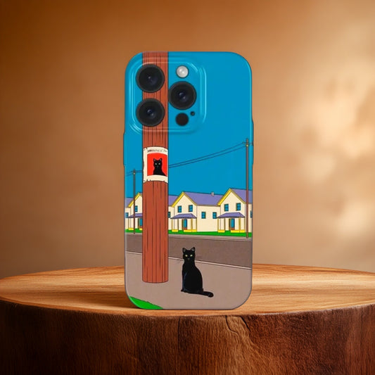 Missing Cat iPhone Case