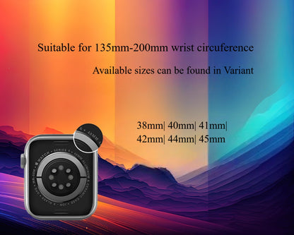 Rainbow Apple Watch Strap