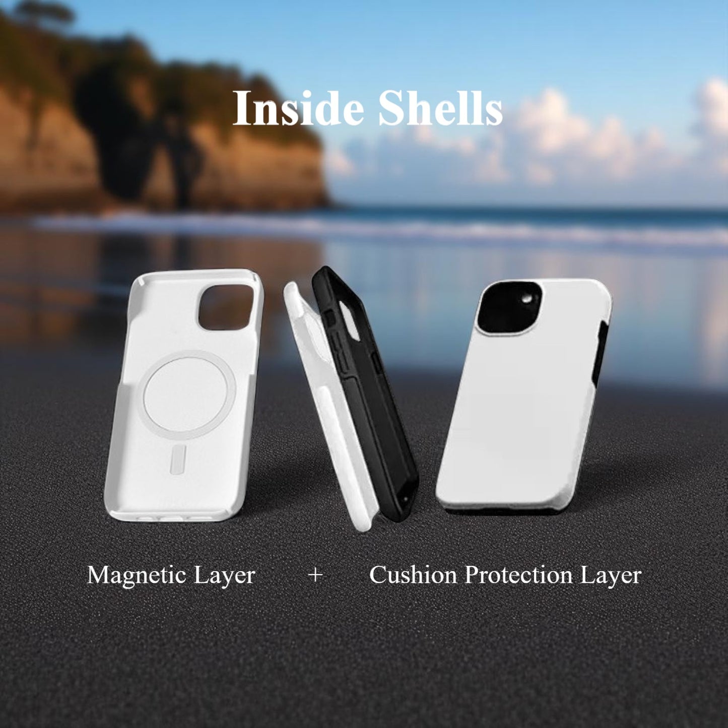 Rainbow Coast iPhone MagSafe Case