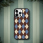Diamond Plaid MagSafe iPhone Case