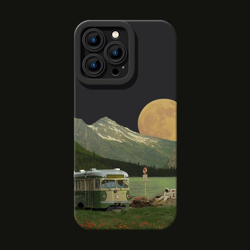 Lunar Traveler iPhone Case