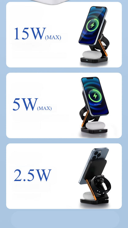 3-in-1 Foldable Megnetic Charger