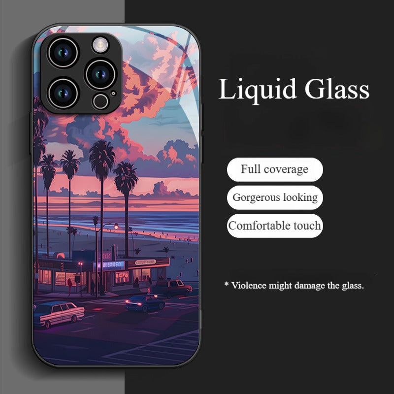 Summer Sunset iPhone Case