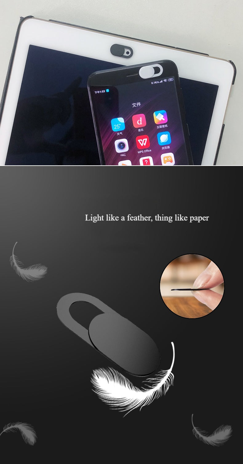 Camera Privacy Cover Switch for phones, tablets and laptops