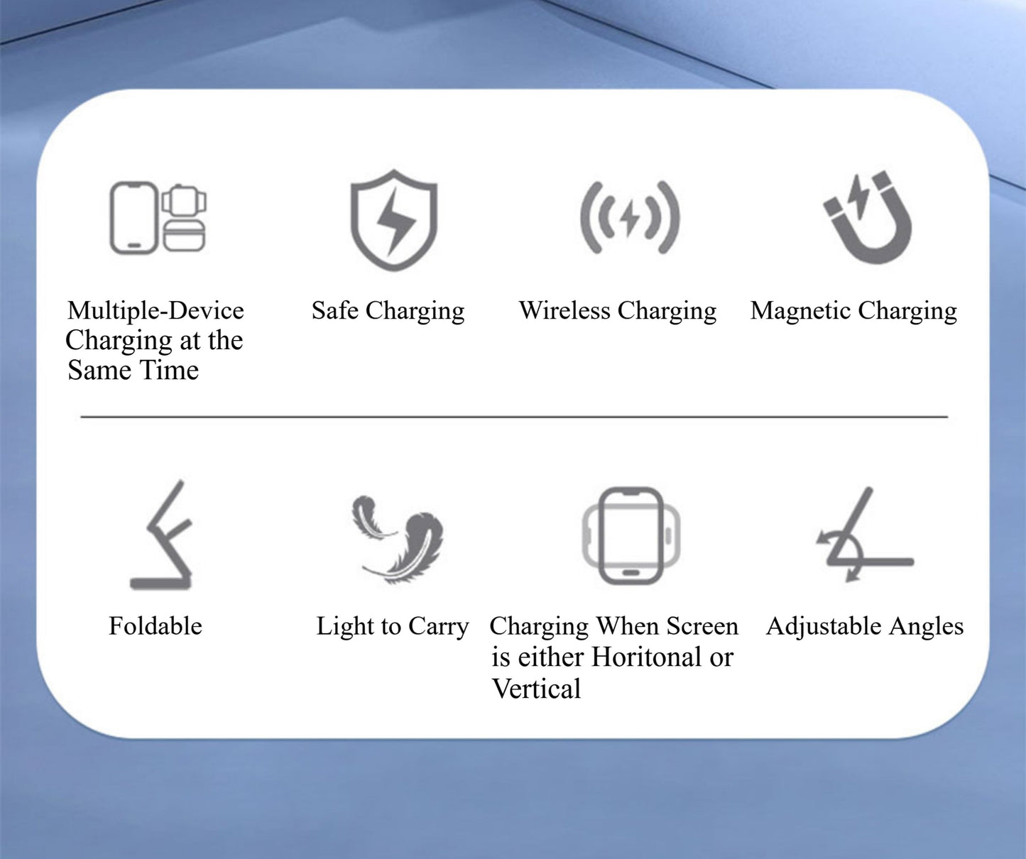 3-in-1 Foldable Megnetic Charger