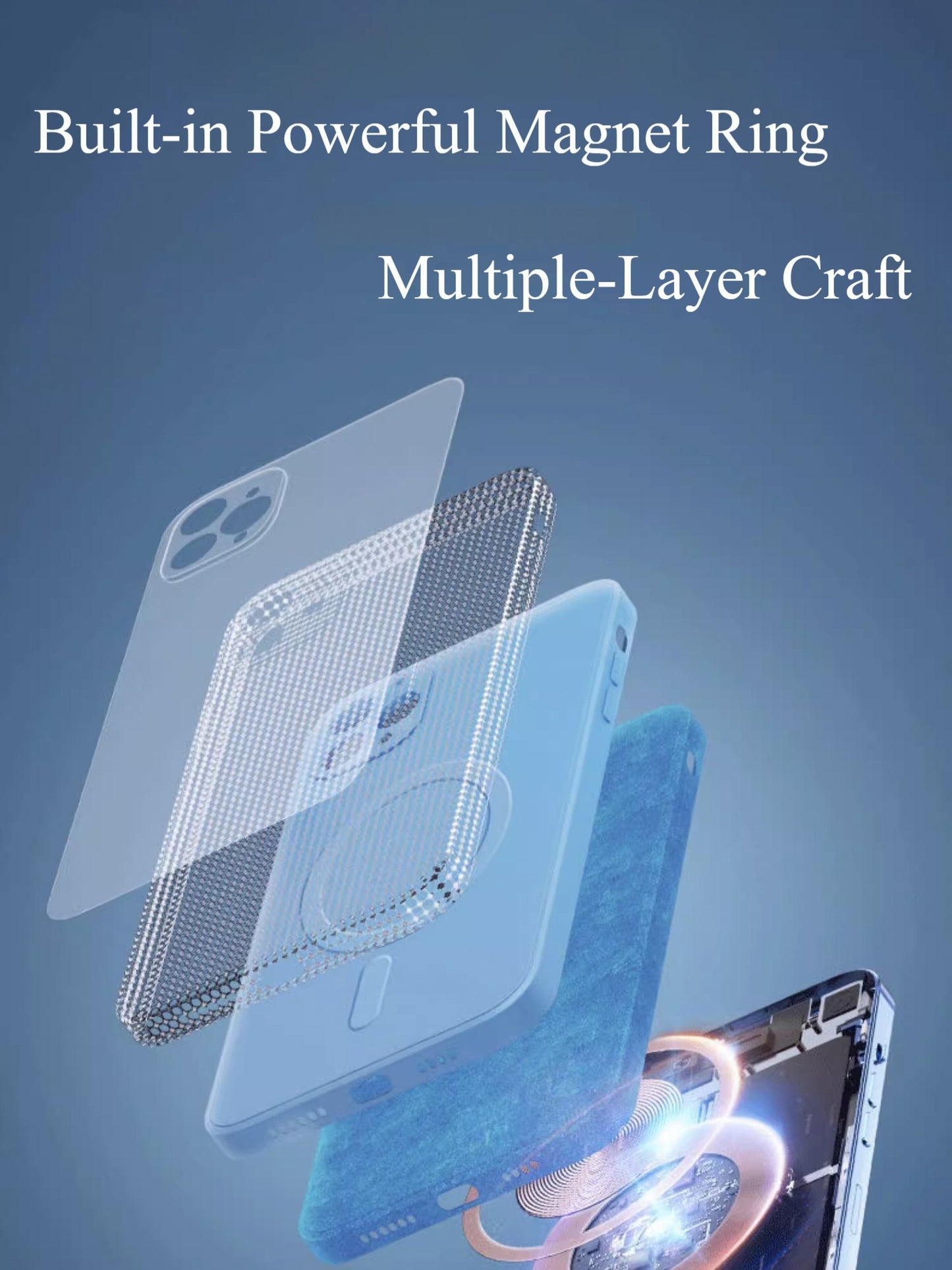 Simplicity Silicone iphone MagSafe Case