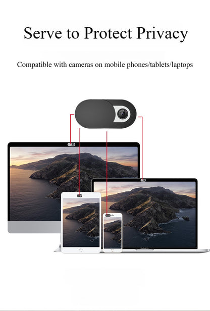 Camera Privacy Cover Switch for phones, tablets and laptops
