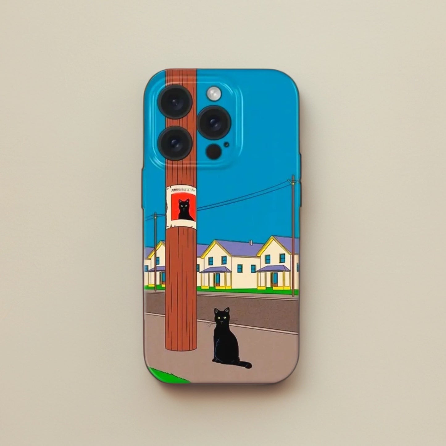 Missing Cat iPhone Case