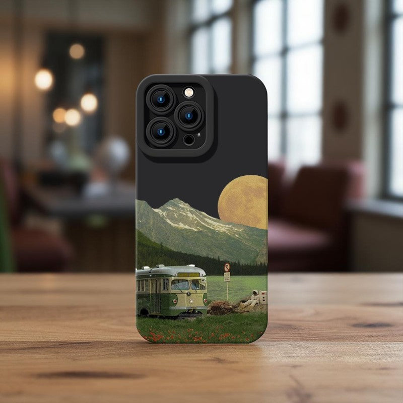 Lunar Traveler iPhone Case
