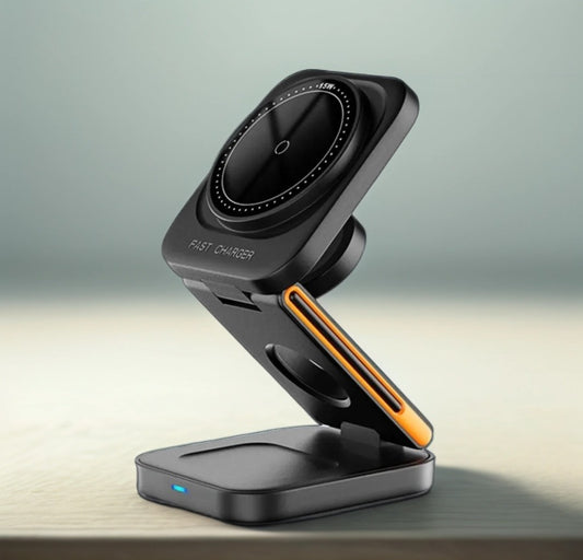 3-in-1 Foldable Megnetic Charging Stand
